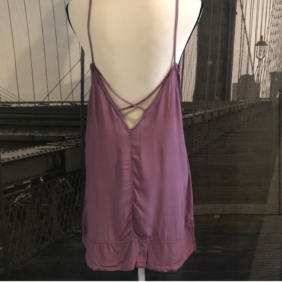 NWOT FREE PEOPLE Side by Side Violet Slip Dress - Picture 4 of 6
